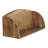 Aricely Trapezoid Mango Solid Wood Floating Shelf