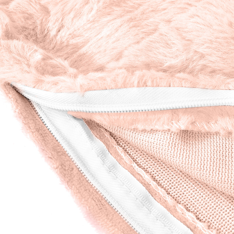 Polyester Solid Colour Sham with Pillow Shams Included, Single Duvet Cover + 2 Standard Pillowcases, Pink