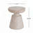 Jacqueline Lightweight Concrete MGO Side Table-392043305