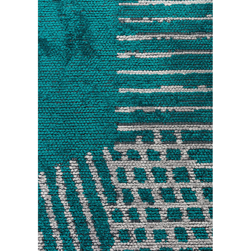 Rapture Striped Area Rug, Rectangle 9'10" x 14'