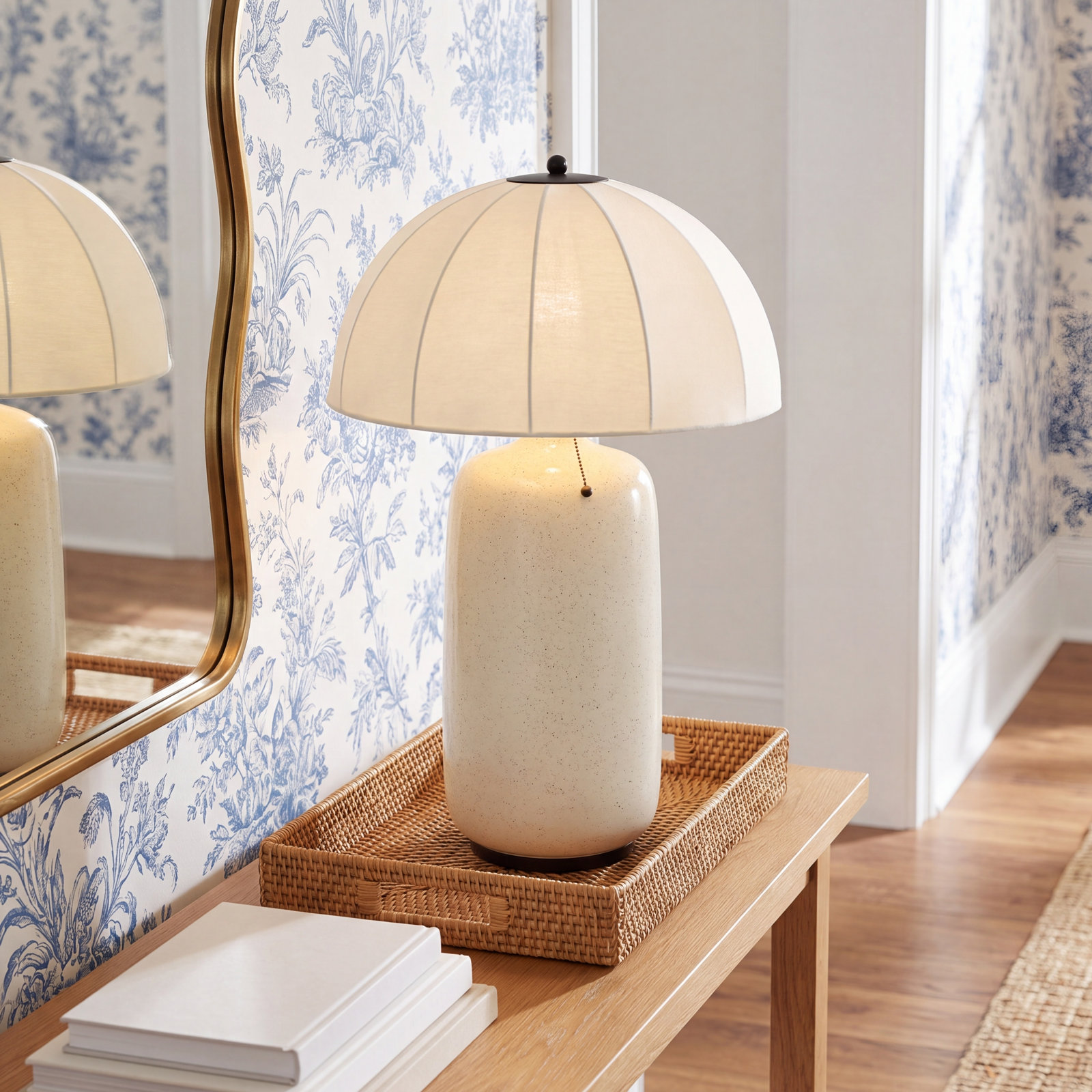 Crosby Metal Table Lamp, Black