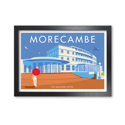 Morecambe Midland by Stephen Millership - Print