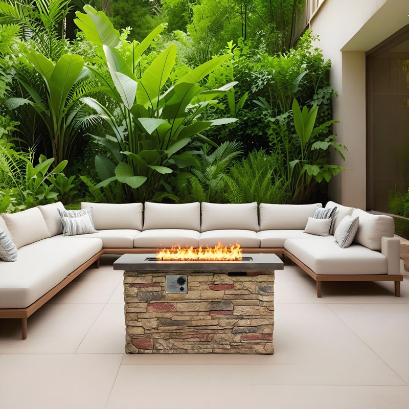 Patio Modern Stylish Fire Pit