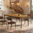 Solid Wood Dining Table-667373801