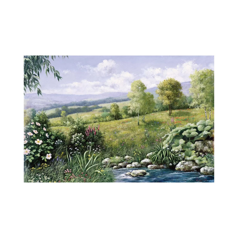 Summer Time by Peter Motz - Wrapped Canvas Painting, 101.6 cm H x 66.04 cm W x 1.91 cm D