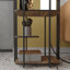 Dazya 135cm Cerused/Limed Column Floor Lamp