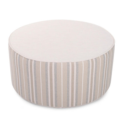 Indoor/Outdoor Universal Round Ottoman Dune