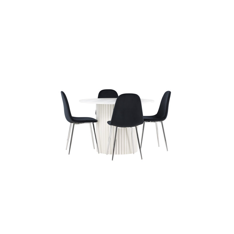 Darlo 4 - Person Dining Set