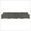 Canapé modulaire de 130 po en forme de L avec table pliante et port double, poches de rangement latérales, 2 coussins d'accoudoirs, repose-pieds à mouvement libre, mousse haute densité, chenille, 5 sièges,-66704710