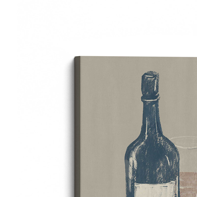 «Wine 3» par ThingDesign Print, L 30 x H 40, Toile tendue, Does Not Apply