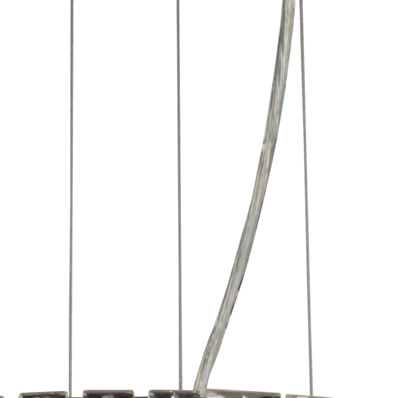 Armory 5-Light Dome Chandelier, Chrome