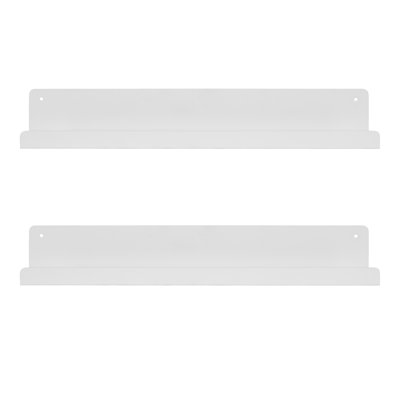 Tara 23.75" W Metal Rectangle Floating Shelves
