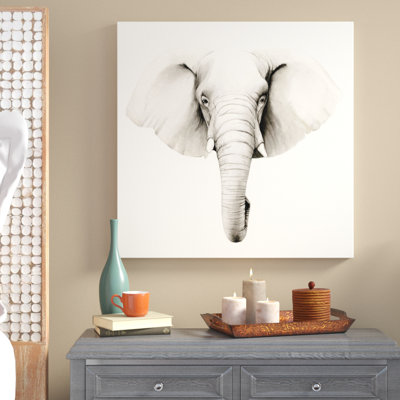 «Safari Portrait IV», peinture sur toile