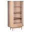 Valencia 165 cm H x 90 cm W Solid Wood Standard Bookcase