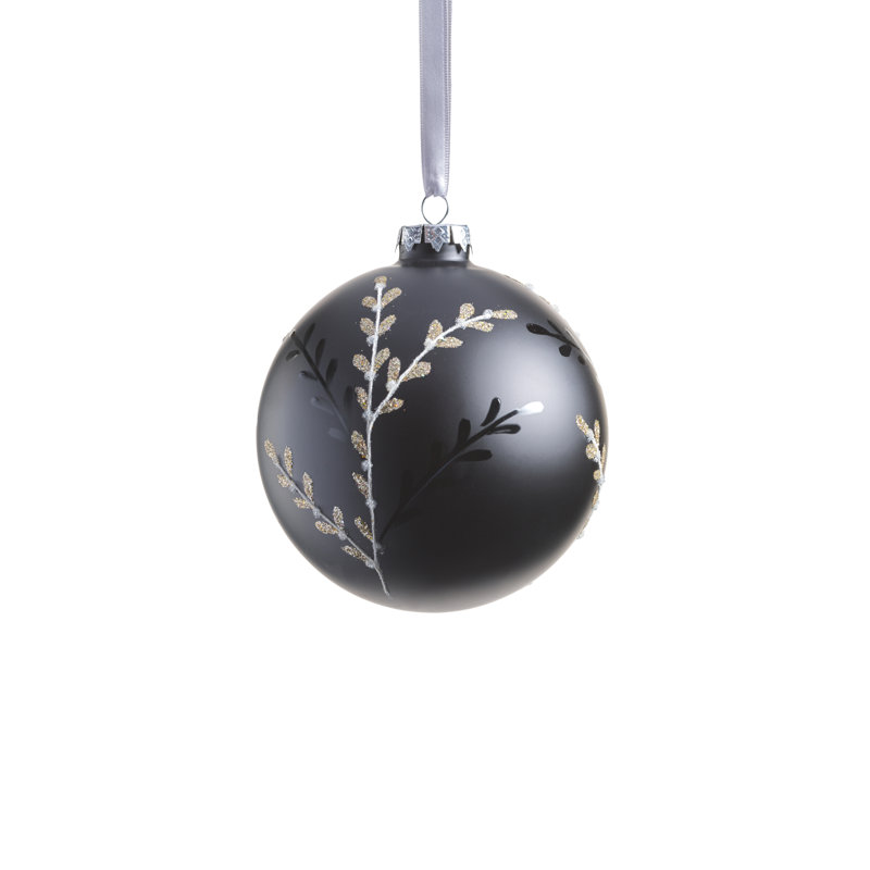 Ensemble de boules en verre Patrin, H 4,75 po x l 4,75 po x P 4,75 po, 4