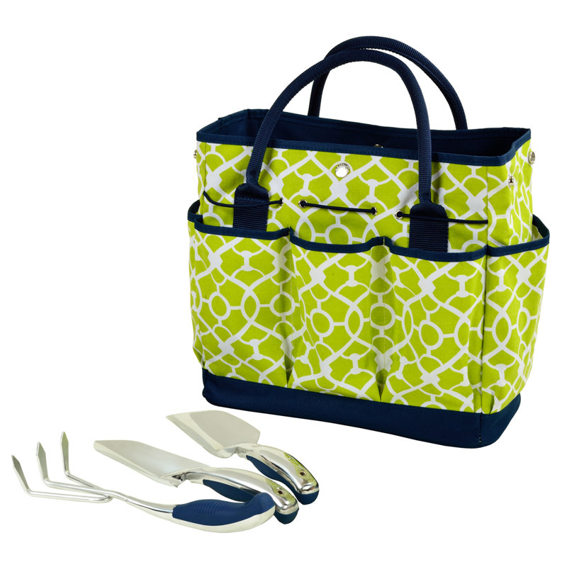 Ebern Designs Gardening Tote With 3 Tools
