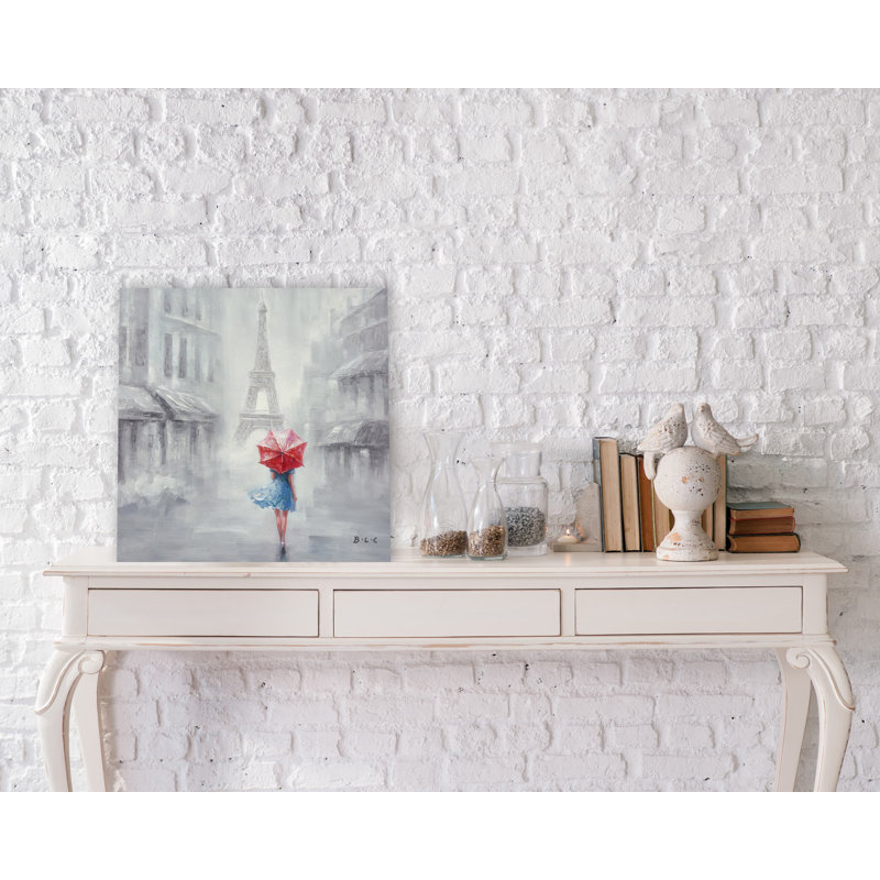Lillybelle Ethereal Paris sur toile, H 12 po x l 12 po x P 1 po