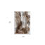 Tapis abstrait brun 4 pi x 6 pi