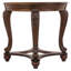Kalson Glass Top End Table