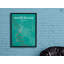 Baton Rouge City Map 1 Piece Wall Art-1552502919