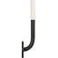 Rousseau Single Sconce with Seeded Glass-1965568055