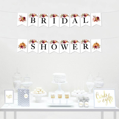 Ensemble de 16 panneaux de douche nuptiale