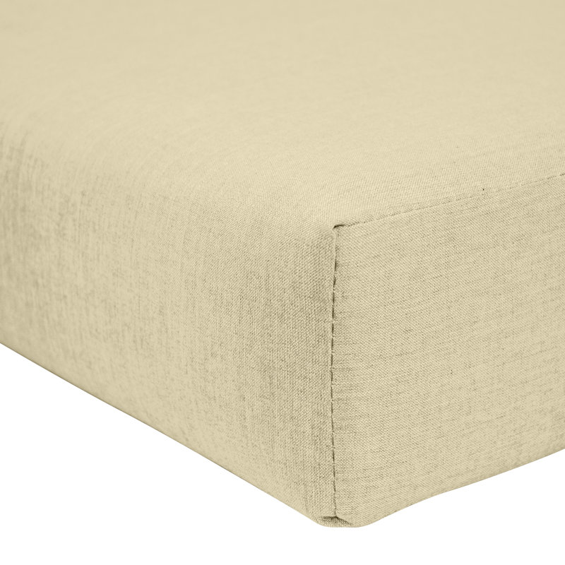 Coussin de chaise longue d'extérieur 2 po Sunbrella®, Toile Sunbrella® beige antique