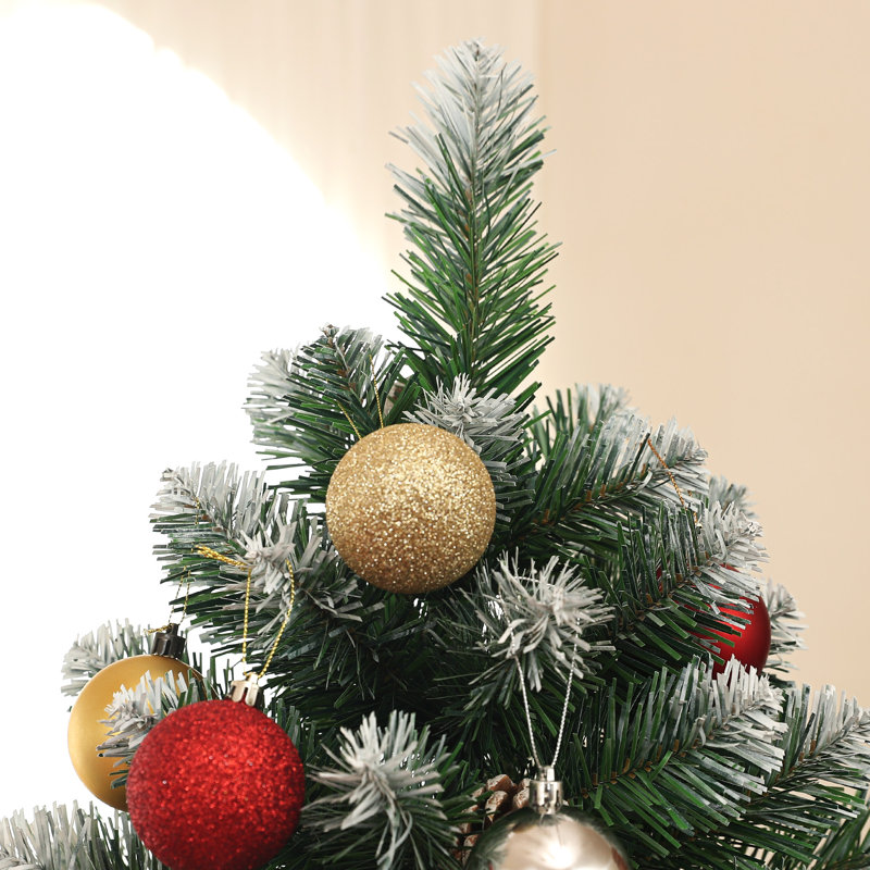 Artificial Christmas Tree, 5.91ft H x 3.12ft W x 3.12ft D
