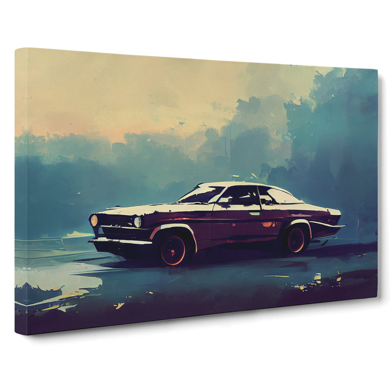 Concept Car Vol.6 - Wrapped Canvas, 40cm H x 60cm W x 3cm D