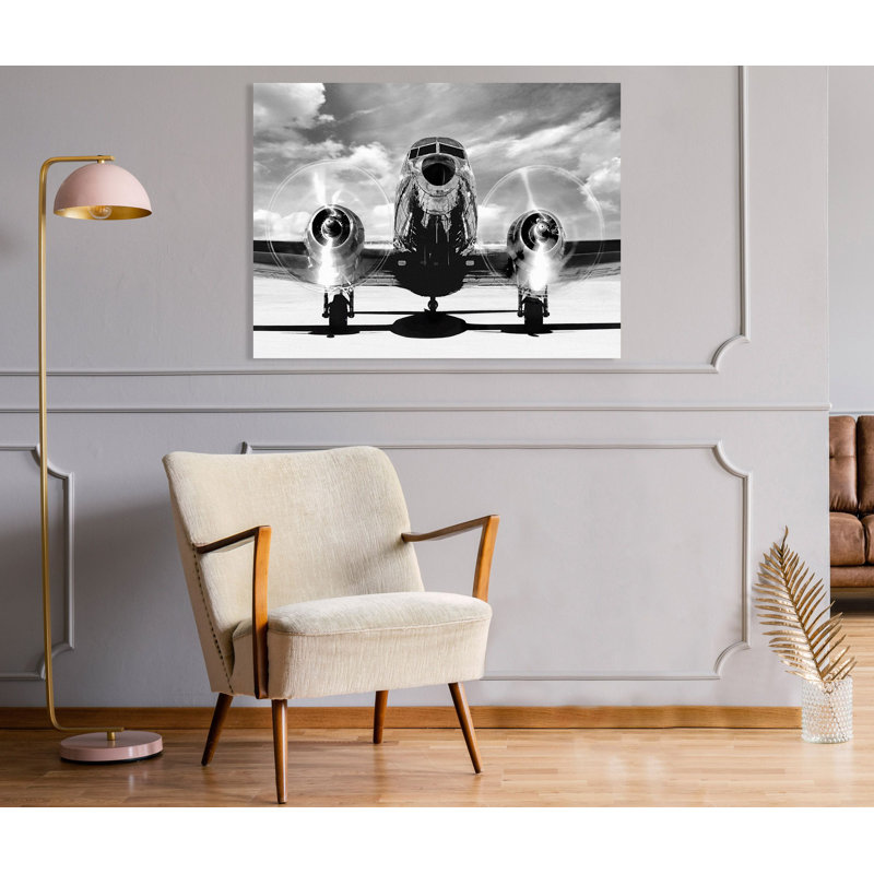 Airplaine Taking Off by Gasoline Images - Wrapped Canvas Print, 70cm H x 100cm W x 4cm D