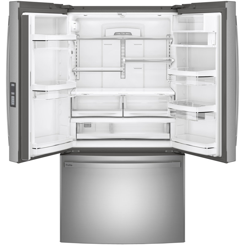 35.75" Counter Depth French Door 23.1 cu. ft. ENERGY STAR Refrigerator, Fingerprint Resistant Stainless Steel
