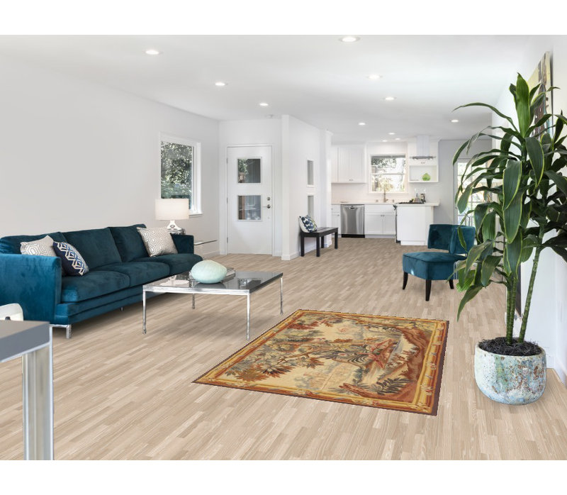 Tapis oriental à motif de tapisseries végétales 4 x 6