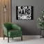 We Can Do Hard Things - Wrapped Canvas Print
