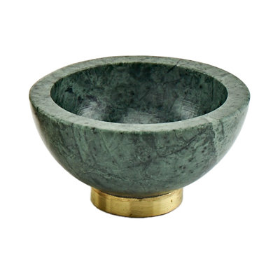 Mini bol à bonbon en marbre vert