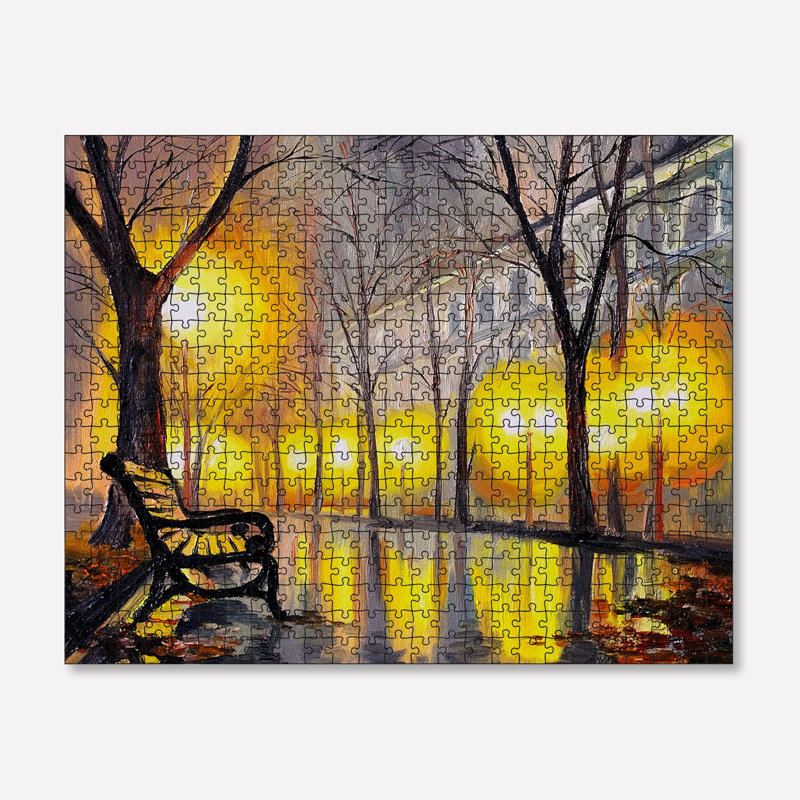 1000-Piece Jigsaw Puzzle, 26.8 x 18.9 inches | High-Quality 100% Cardboard, Vibrant Design | Perfect for Family Fun, Stress Relief & Educational Play | Gift for Adults & Kids | Box Size: 13.2 x 9.1 x 2.0 inches