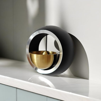 Sonnette magnétique pour ouverture de porte, carillon d'entrée pour entreprise, sonnette facile à installer, cloche suspendue décorative et cadeau créatif