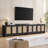 61.5" W Manufactured Wood TV Stand with Adjustable Shelves -1543517148