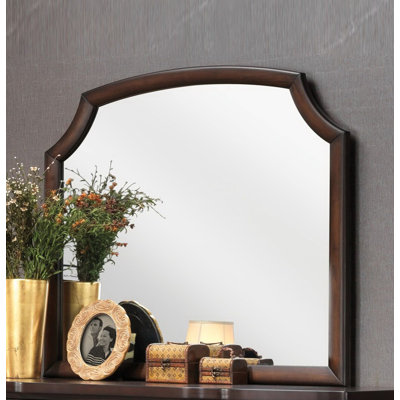 Elidge Wood Wall Mirror