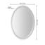 Petit miroir de meuble-lavabo mural ovale sans cadre à DEL à intensité variable de 30 po x H 28 po Dane-2003203847