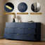 Commode 9 tiroirs Aphan, l 63 po-113244443