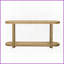 Table basse élégante en placage de frêne minimaliste pour hall d'entrée / salon Facile à assembler