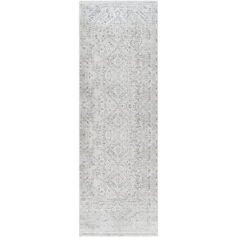 Denzyl Washable Oriental Indoor Rug, Runner 2'7" x 7'10"