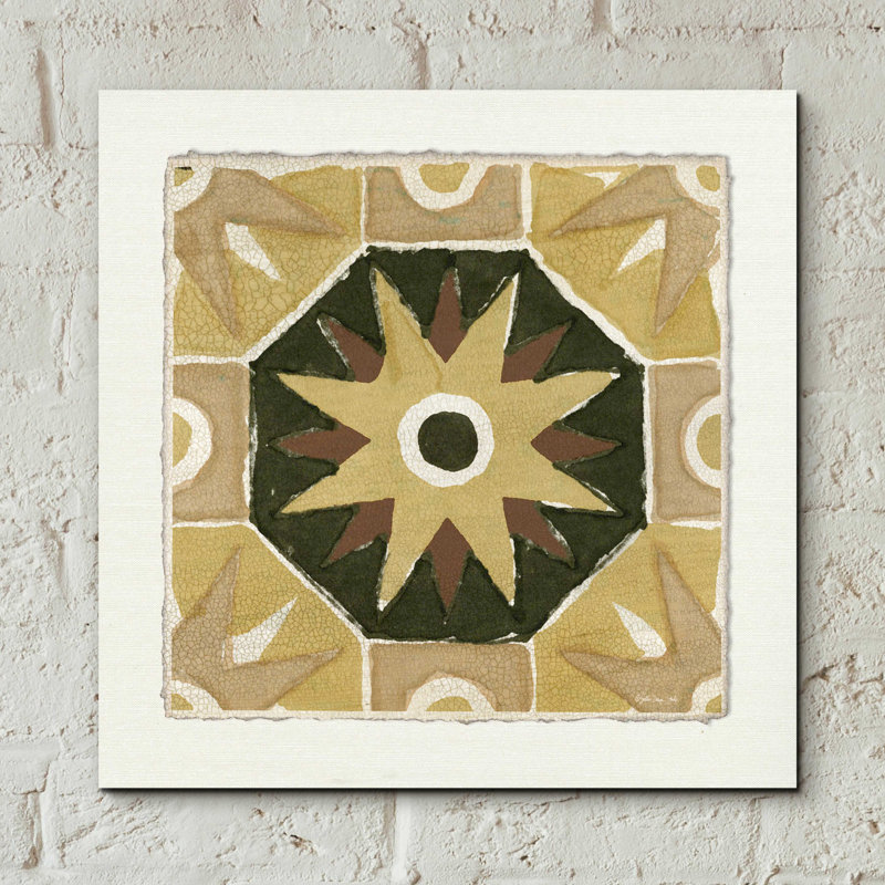 "Motif marocain VI" par Stellar Design Studio, H 12 po x l 12 po x P 0,13 po