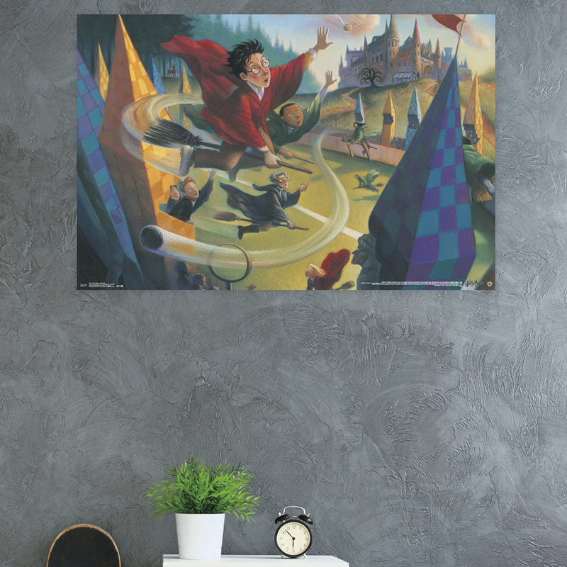 Impression sur papier harry potter-quidditch