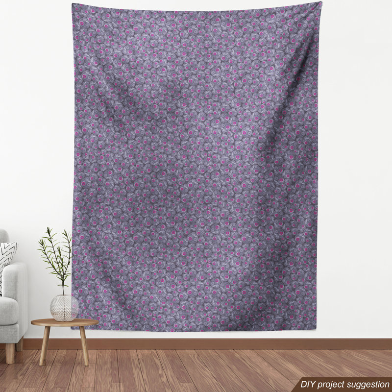 Tissu du crâne de sucre, l 58 po x L 72 po