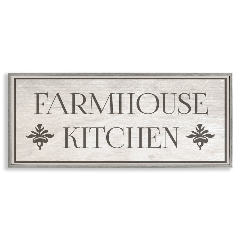 «Farmhouse Kitchen», estampe numérique par Daphne Polselli, H 13 po x l 30 po, Estampe numérique Farmhouse