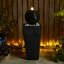 Harriman Weather Resistant Column Fountain with Light-787212473
