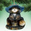 5'' Handmade Wood Holiday Shaped Ornament
