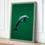 Leaping Dolphin Coastal - Wrapped Canvas-1866089640-1866089687
