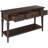Junior Retro Console Table with Drawers & Open Bottom Shelf